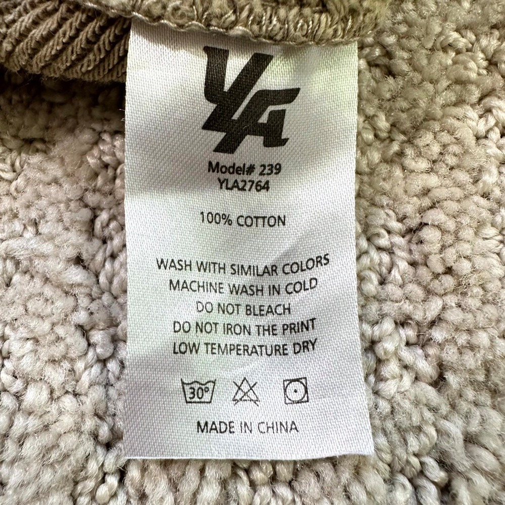YoungLA Sweatpants Mens Large 239 Earthy Collection Joggers Tan Beige Cotton Gym - Picture 2 of 6